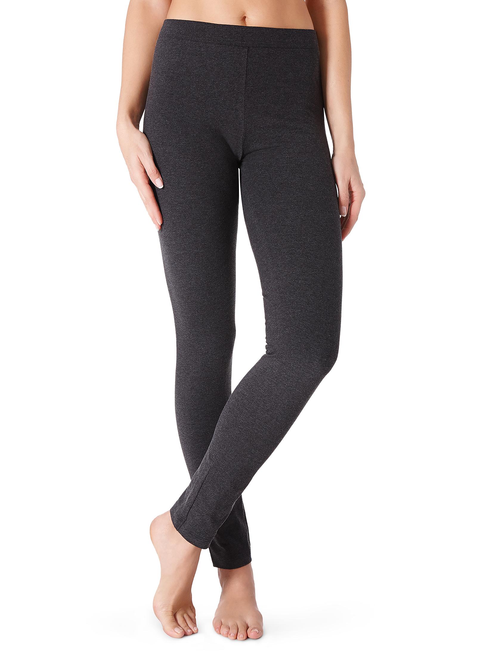 legging tecido algodão - cinza