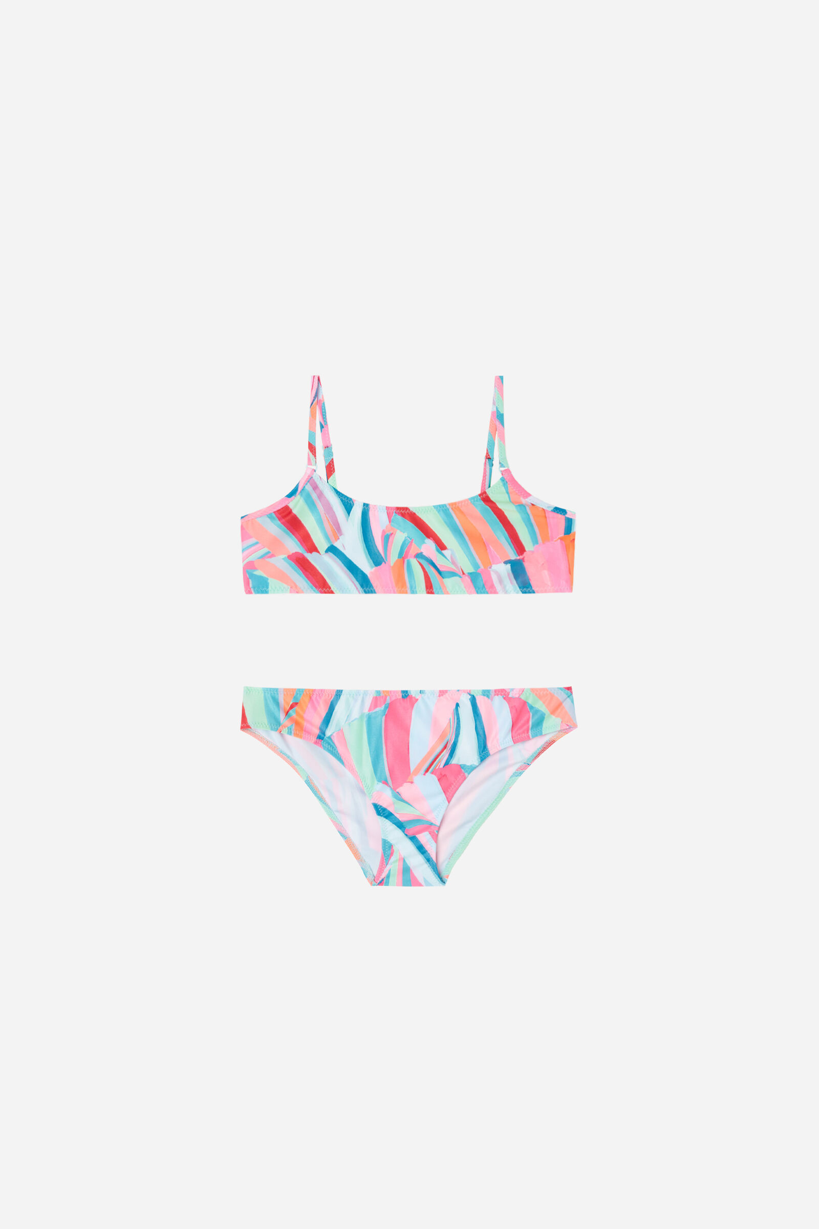 biquíni infantil neon summer - azul