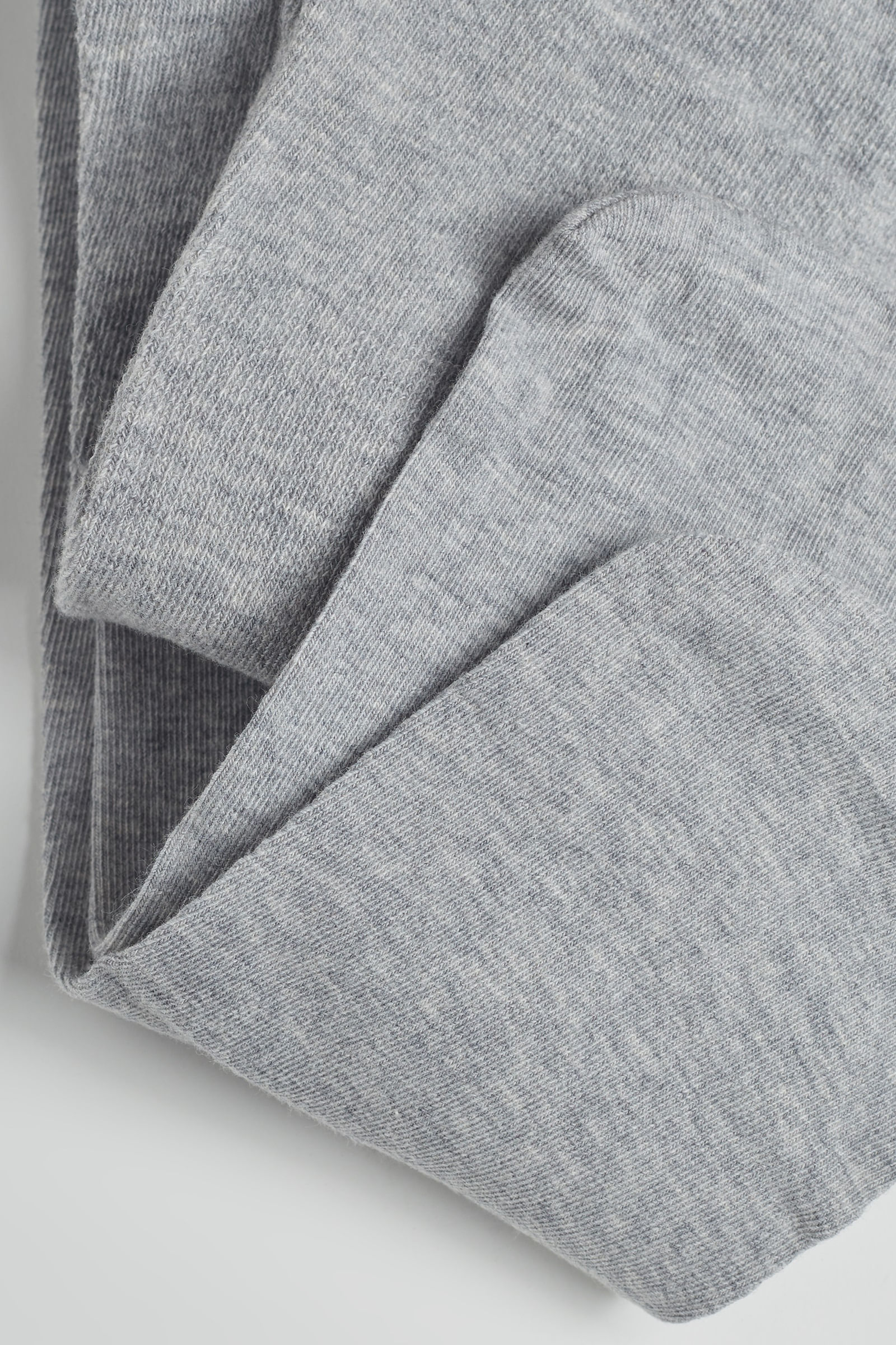 meia-calça opaca em algodão infantil - cinza