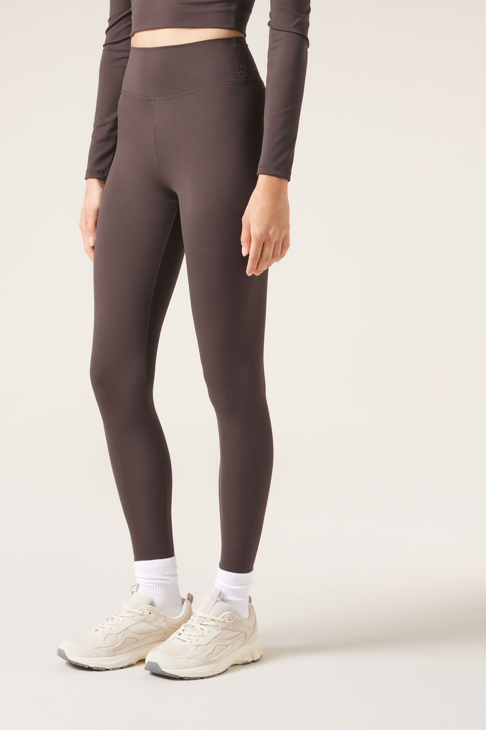 legging first class - marrom