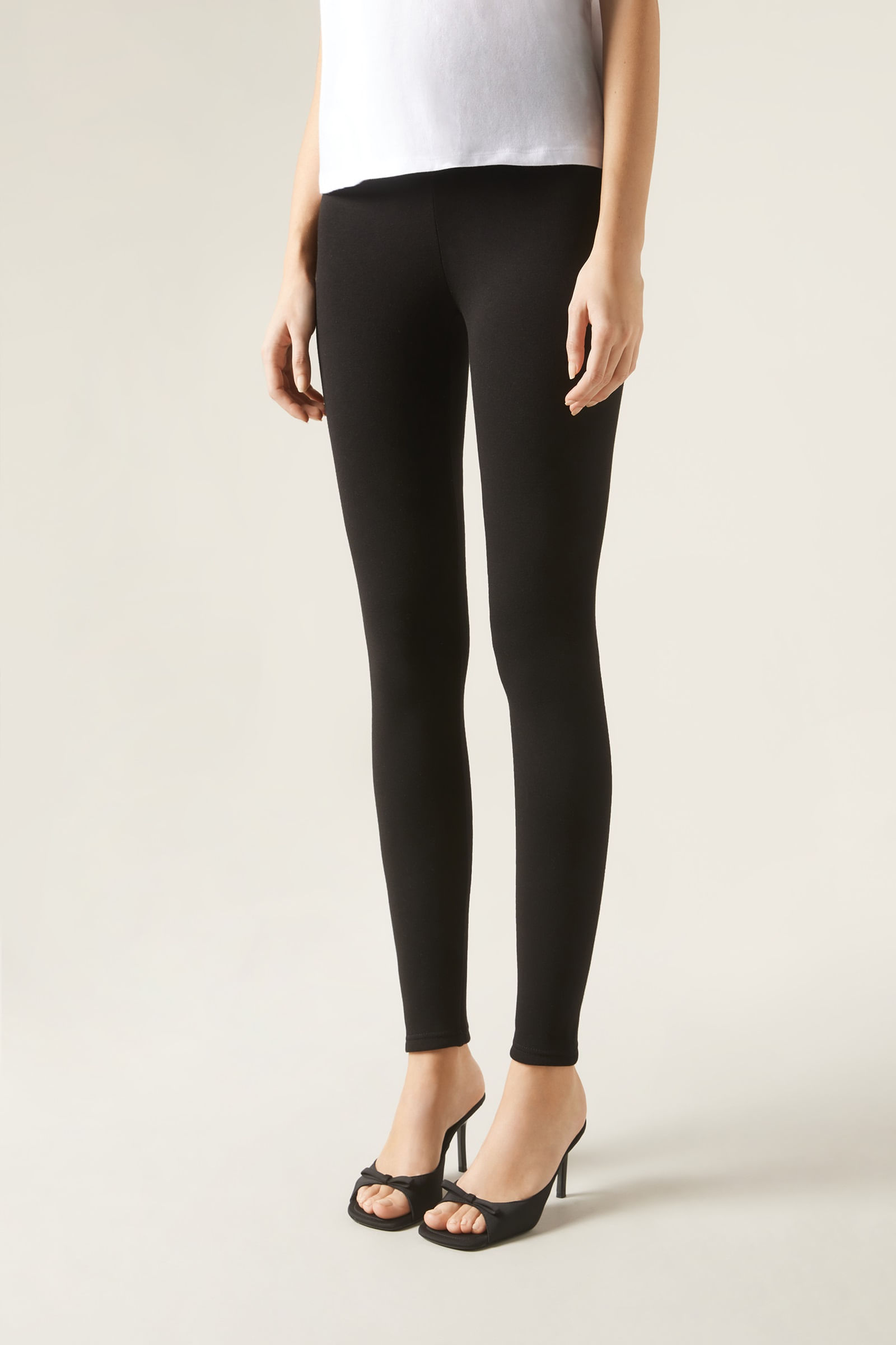 legging térmica ultra plush - preto