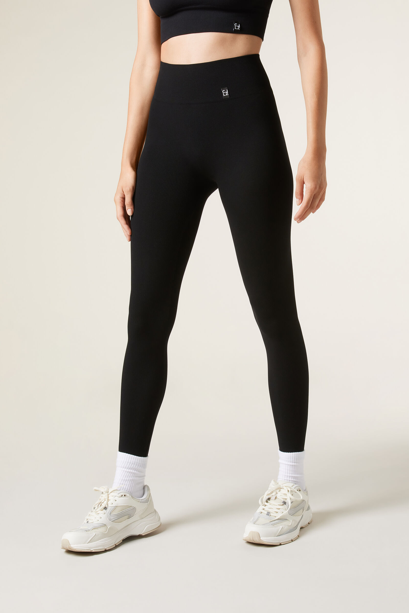legging esportiva seamless - preto